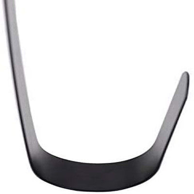 Preto do gancho do metal gancho branco da grinalda do único para Front Door