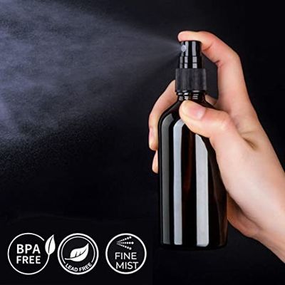 30ml 50ml 100ml Amber Glass Spray Bottles para a garrafa do pulverizador da névoa dos óleos essenciais