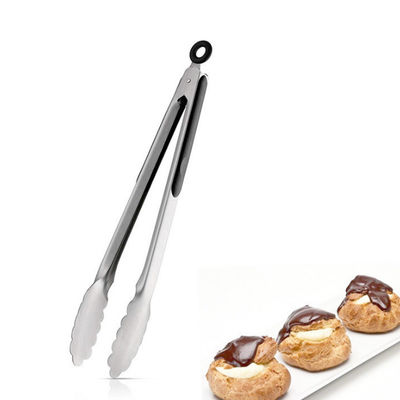 Aperto de aço inoxidável do deslizamento de Tong Set Cooking Utensils Non da cozinha