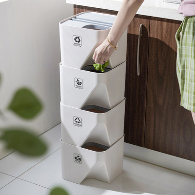 Multi escaninho funcional separável doméstico do caixote de lixo para a casa do hotel