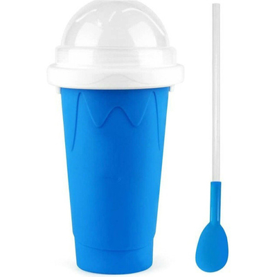 copo lamacento do fabricante do silicone 350ml com tampa e palha