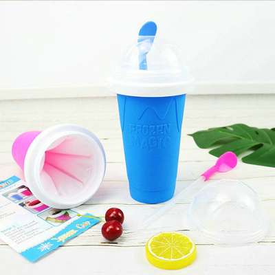 copo lamacento do fabricante do silicone 350ml com tampa e palha