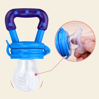 Alimentador seguro do fruto fresco do silicone do produto comestível para reusável livre do infante BPA