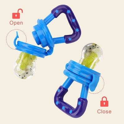 Alimentador seguro do fruto fresco do silicone do produto comestível para reusável livre do infante BPA