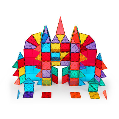 Educacional unisex dos blocos de apartamentos 3D magnéticos claros plásticos