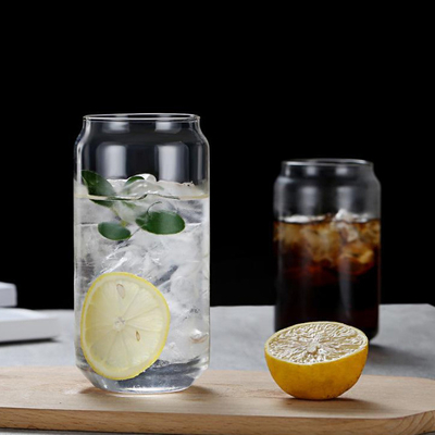 A cerveja do café 16oz de Milktea do espaço livre do Borosilicate agride transparente