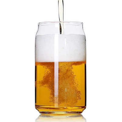 A cerveja do café 16oz de Milktea do espaço livre do Borosilicate agride transparente