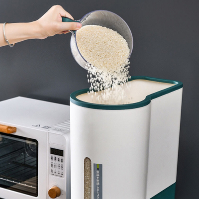 25 de grande libras recipiente de armazenamento do arroz da grão com tampa