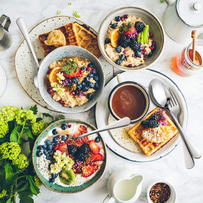 Colheres de aço inoxidável de prata do jantar de 12 partes ajustadas para a cozinha ou o restaurante da casa