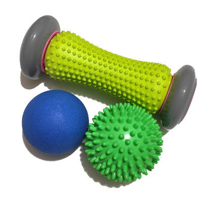 Bola plástica Multifunction da massagem do rolo do pé para eletrodomésticos do relevo