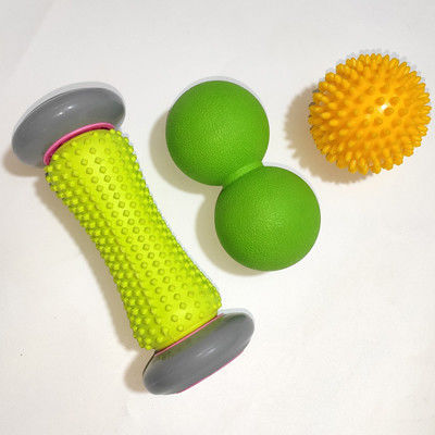 Bola plástica Multifunction da massagem do rolo do pé para eletrodomésticos do relevo