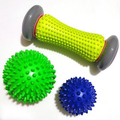 Bola plástica Multifunction da massagem do rolo do pé para eletrodomésticos do relevo