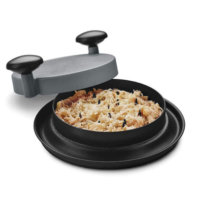 Máquina trituradora de carne de plástico para carne de porco desfiada, carne vermelha e frango