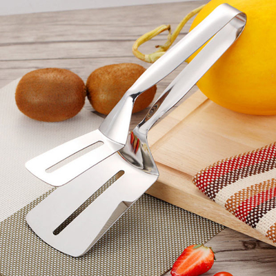 Pinça para churrasco de aço inoxidável 3 em 1 para alimentos multifuncional