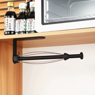 Porta lenços de aço inoxidável operável com uma mão para cozinha