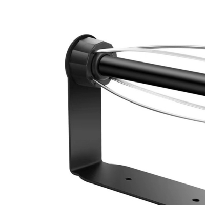 Porta lenços de aço inoxidável operável com uma mão para cozinha
