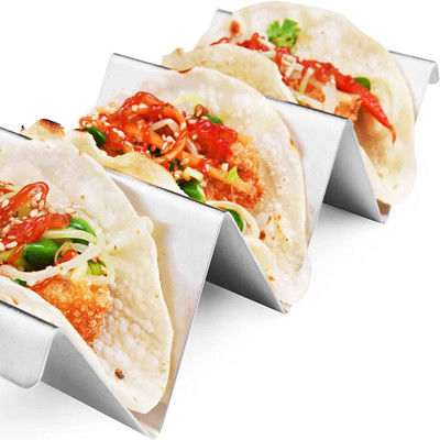 Os suportes de aço inoxidável do taco da tira aumentam fontes da cozinha