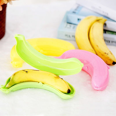 Material de plástico exterior da caixa de armazenamento 60g da banana do fruto