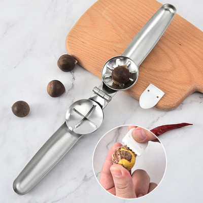 Estilo moderno do abridor de aço inoxidável multifuncional da porca da castanha
