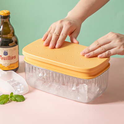 O fabricante do cubo de gelo de 28 furos molda o congelador com tampa e o escaninho para a cozinha