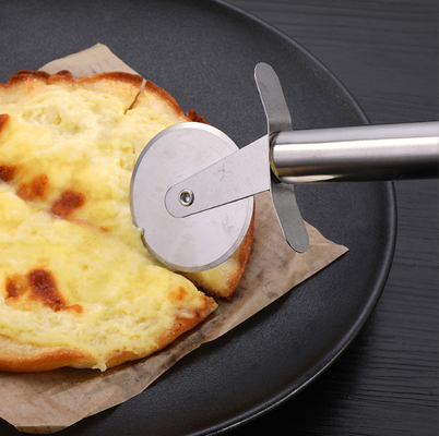 Ferramentas de cozimento da cozinha de aço inoxidável da faca da roda do cortador da pizza