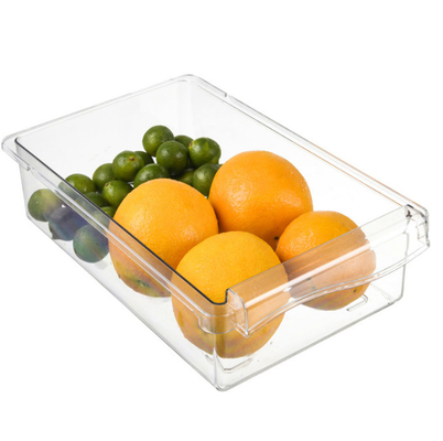 Armazenamento de Box For Food do organizador da gaveta do refrigerador do vegetal de fruto