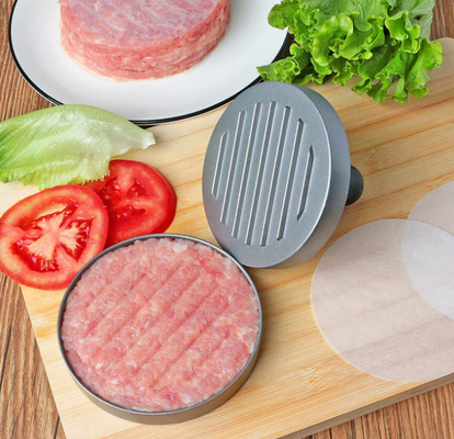 A imprensa Patty Maker Mold Burger Making do Hamburger da Não-vara utiliza ferramentas a imprensa de alumínio quente da carne do Hamburger