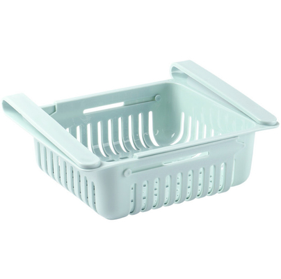 Gaveta classificada retrátil da caixa do recipiente de armazenamento do agregado familiar para o refrigerador