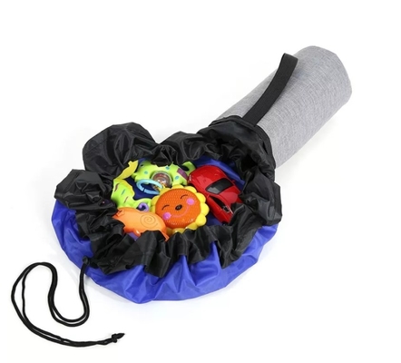Jogo Mat Drawstring Toy Storage Bag do recipiente de armazenamento do agregado familiar das crianças personalizadas