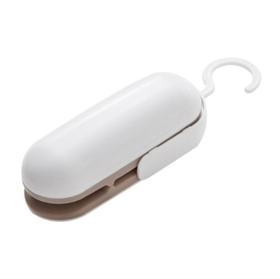 Mini Bag Sealer 2 em 1 calor e cortador para aferidor Handheld do vácuo dos sacos de plástico