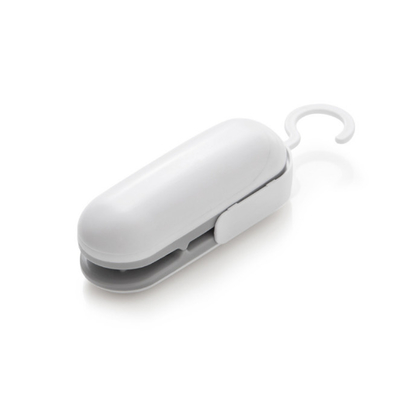 Mini Bag Sealer 2 em 1 calor e cortador para aferidor Handheld do vácuo dos sacos de plástico