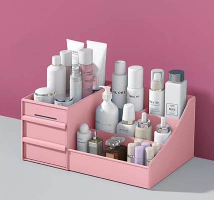 Armazenamento cosmético de Multilayer Box For do organizador Desktop plástico da composição
