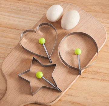 Fabricante de aço inoxidável do molde do formulário da panqueca de Fried Egg Rings Egg Shaper com punho