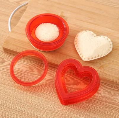 As ferramentas da cozinha endurecem o cortador e o aferidor do sanduíche do almoço da cookie do fabricante DIY