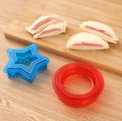 As ferramentas da cozinha endurecem o cortador e o aferidor do sanduíche do almoço da cookie do fabricante DIY