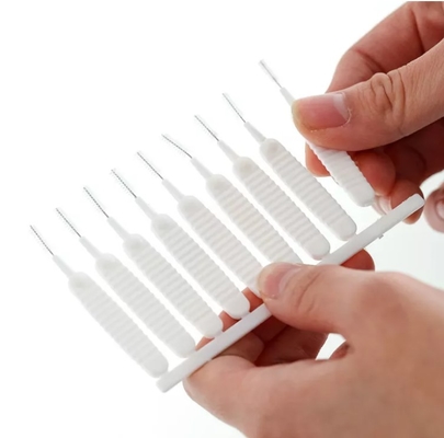 Punho plástico Mini Cleaning Brush do telefone do furo da tomada da cabeça de chuveiro dos eletrodomésticos