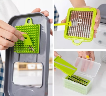 Grupo vegetal do cortador de Chopper Slicer Manual Vegetable Grater do fruto das ferramentas da cozinha