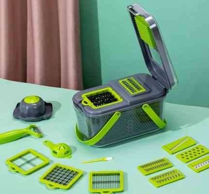 Grupo vegetal do cortador de Chopper Slicer Manual Vegetable Grater do fruto das ferramentas da cozinha