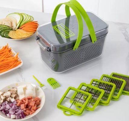 Grupo vegetal do cortador de Chopper Slicer Manual Vegetable Grater do fruto das ferramentas da cozinha
