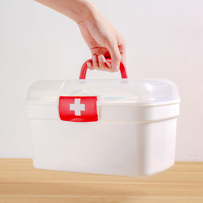 Os produtos plásticos dos eletrodomésticos médicos portáteis socorro primeiro a caixa plástica 1L-3L da medicina