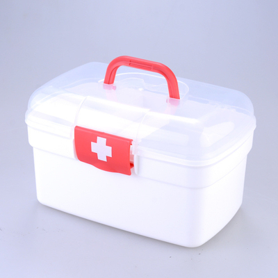 Os produtos plásticos dos eletrodomésticos médicos portáteis socorro primeiro a caixa plástica 1L-3L da medicina