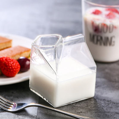 Os vidros de cocktail do quadrado de Mini Clear Custom Drinking Cups ordenham a caixa 12oz