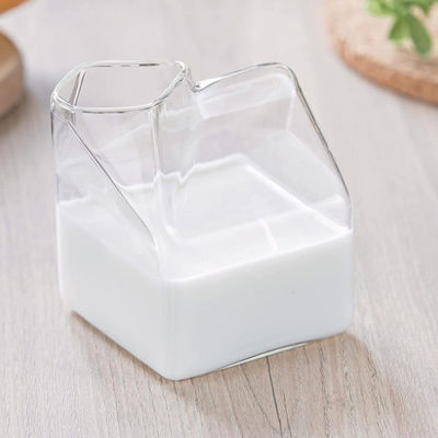Os vidros de cocktail do quadrado de Mini Clear Custom Drinking Cups ordenham a caixa 12oz