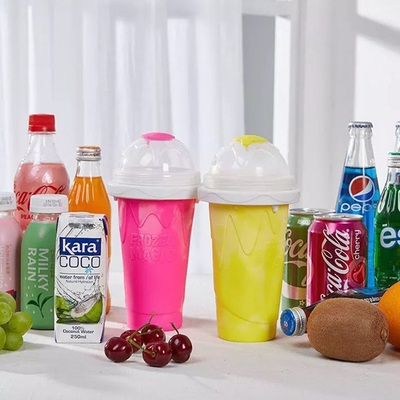 Palha lamacenta de Milkshake Bottle With da secadora de roupa do batido do curso do silicone