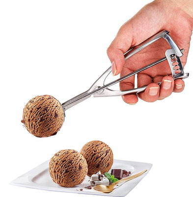 Ferramentas de aço inoxidável multifuncionais da cozinha da colher do gelado da colher da cookie