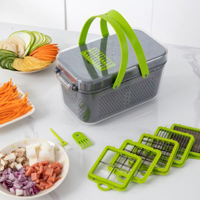 Cortador multifuncional Chopper Slicer vegetal da cebola dos PCes dos acessórios 22 da ferramenta da cozinha