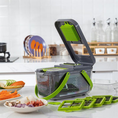 Cortador multifuncional Chopper Slicer vegetal da cebola dos PCes dos acessórios 22 da ferramenta da cozinha
