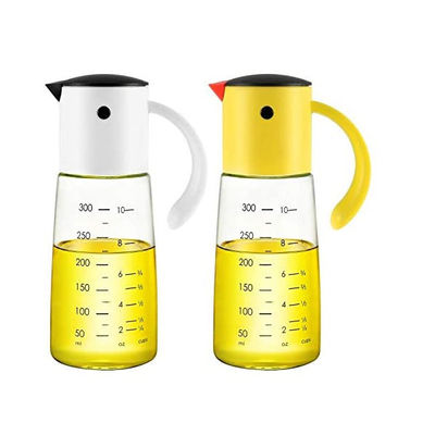 Bico de aço inoxidável do Não-gotejamento do galheteiro de vidro de Olive Oil Dispenser Bottle Leakproof