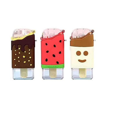 Copo dado forma bonito da garrafa de água do gelado das crianças com palha 10OZ