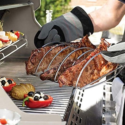 Bife Rib Rack Holder das ferramentas e dos acessórios do ASSADO do assado